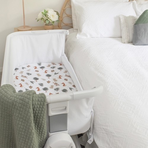 Co sleeper hot sale bassinet sheets